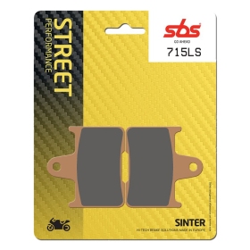 Sbs Brakepads 715LS Sintered HARLEY-DAVIDSON / HONDA / KAWASAKI