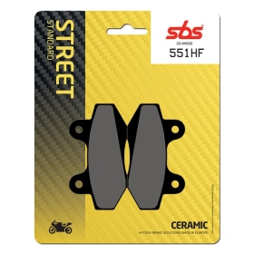 Sbs Brakepads 551HF Ceramic HONDA / HYOSUNG / KYMCO