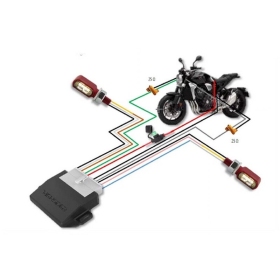 HIGHSIDER BL CONTROL- BOX CB4, skirtas 2in1 posūkių signalams