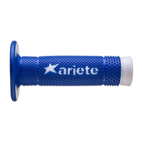 Handlebar grips 22/25mm Ariete Vulcan White / Blue 2pcs