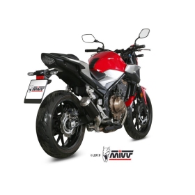 MIVV MK3 Slip-on Black exhaust HONDA CB500F