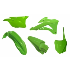 RACETECH Plastic Kit (2021) Kawasaki KX 85-100 Green