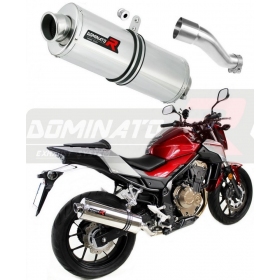 Exhaust silencer Dominator Oval HONDA CB 500 F 2016-2019