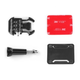 Hyper action camera / LED light quick mounting kit