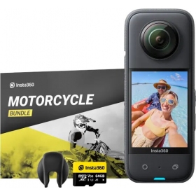 Insta360 X3 camera + motorcycle kit