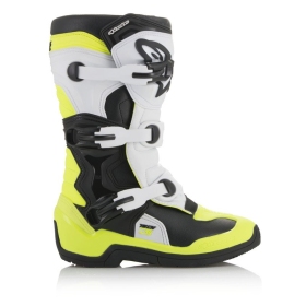 Alpinestars Boot Tech 3s Junior  Black/White/Yellow