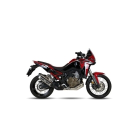 IXIL MXT Silencer Stainless Steel / Aluminium Black - Honda CRF1100L Africa Twin 2020-2023 EH6046SS