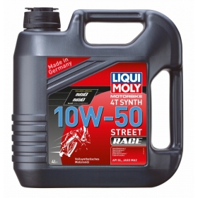 LIQUI MOLY MOTORBIKE 10W50 STREET RACE Synthetic oil 4T 4L
