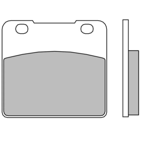  Brembo Brakepads Sintered Rear Road Suzuki