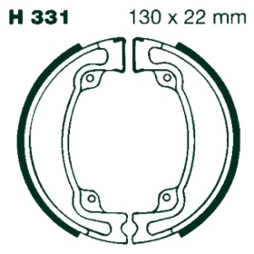 AIR Brake Shoes Honda CR 130x22mm