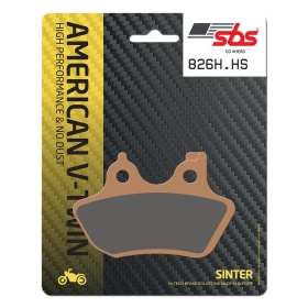 Sbs Brakepads Sintered 826HS HARLEY-DAVIDSON