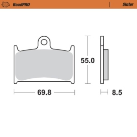 Moto-Master Brakepads Suzuki/ Triumph/ Yamaha