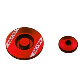 SCAR Engine Cap Honda CRF 250cc 18-21 Red