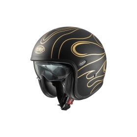 Premier Helmets Vintage FR Gold Chromed BM