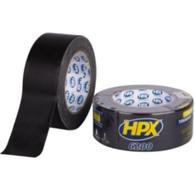 HPX Pro lipni juosta juoda 50 mm x 25 m