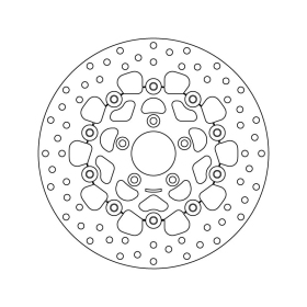 Brembo Serie Oro brakedisc floating front Harley-Davidson