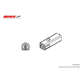 KOSO Indicator Adapter Cable Kawasaki