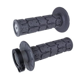 ODI MX V2 Rogue Grips Half Waffle Lock On - Graphite