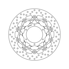 Brembo Serie Oro priekinis stabdžių diskas Honda CB / CBR