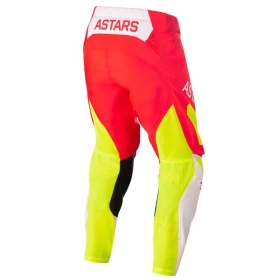 Alpinestars kelnės Techstar Factory Raudona/Balta/Geltona