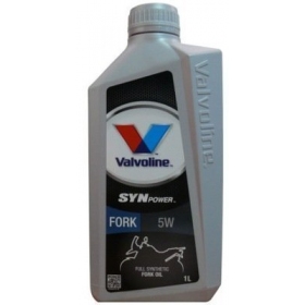 VALVOLINE SYNPOWER FORK OIL SYNTHETIC 5W 1L  