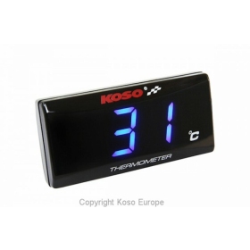 Koso Super Slim Style Temperature Indicator Universal