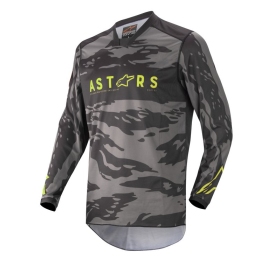 Alpinestars off road marškinėliai Racer Tactical Juoda/Pilka