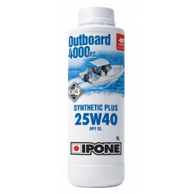 IPONE OUTBOARD 4000 RS 25W40 SYNTHETIC OIL 4T 1L