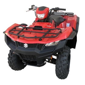 DIRECTION 2 Juodos spalvos priekinio sparno komplektas - Suzuki Kingquad 500/750