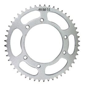 Tec-X Rear sprocket RIEJU RS3/ MRX/ MRT/ PEUGEOT XP6/ APRILIA RX/ SX/ DERBI SENDA/ GILERA RCR/ SMT 50cc Ø105mm 420 51 teeth