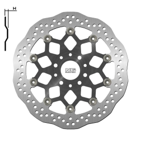 NG BRAKES 1717XG Wave Floating Brake Disc KTM DUKE 790-890 18-24