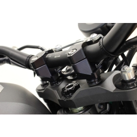 GILLES 2DGT reguliuojami vairo laikikliai juodi Yamaha MT-07 2014-2016