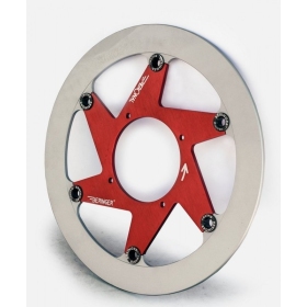 BERINGER Aeronal Floating Brake Disc Red 320mm TM RACING 