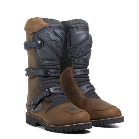 TCX Drifter Waterproof Motorcycle Boots Brown