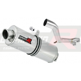 Exhaust kit Dominator Oval HONDA NT 650 V Deauville RC47 1998-2005