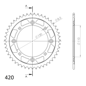 Supersprox Rear sprocket 1465.47