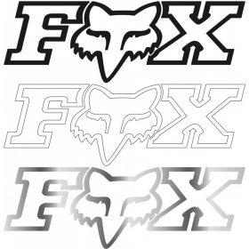 FOX F-Head X TDC 71cm Sticker