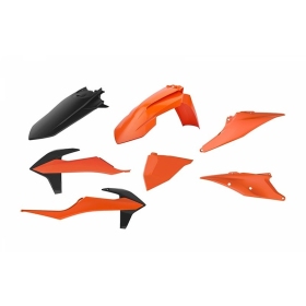 Polisport plastic kit KTM EXC / EXC-F (2020-2023) Orange/ Black