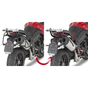 Givi PLR6404 šoninių daiktadėžių laikikliai TRIUMPH TIGER1050 13-20