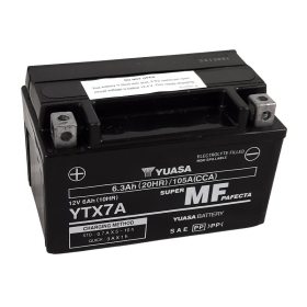 Battery YUASA W/C - YTX7A FA 12V 6Ah