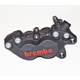 Brembo caliper P4 30/34C right silver with red logo