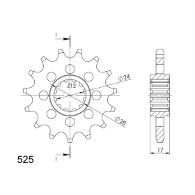 Supersprox Front sprocket 1371.15