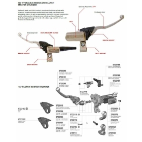 Magura Hymec 167 hydraulic clutch for Honda CRF250R