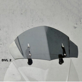 DVL-2 MOTOSHIELDS Universalus Stiklas / Deflektorius 310x170 MM