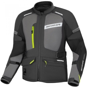 SHIMA ALPHA textile jacket black / fluo