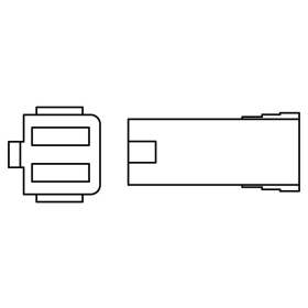 HIGHSIDER Indicator Adapter Cable Suzuki GSX-R, GSX-S, SVTL, V-STROM, XF FREEWIND 600-1050cc 96-23