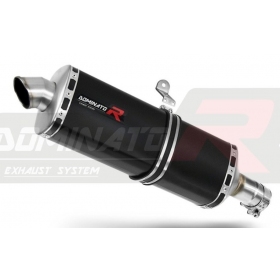 Exhaust silencer Dominator P7 BLACK HONDA CRF 1000L Africa Twin 2015-2017