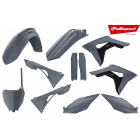 Polisport plastic kit CRF250R 2018-2021 / CRF450R 2017-2020 Grey