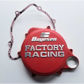 BOYESEN Factory Racing Clutch Cover Red GAS GAS EX/ EC300, HUSQVARNA TC/ TE250-300, KTM EXC 250-300/ SX250