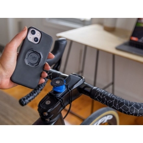 Quad Lock telefono laikiklis ant dviračio vairo / vamzdžio